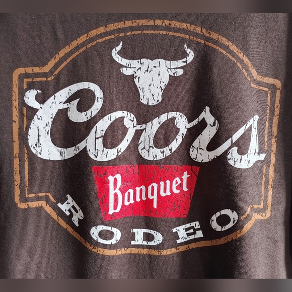 Coors Rodeo Vintage-look Unisex T-Shirt, s l - Picture 4 of 4